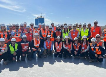 Representantes de la industria de la desalación visitan Aguas Pacífico en Puchuncaví