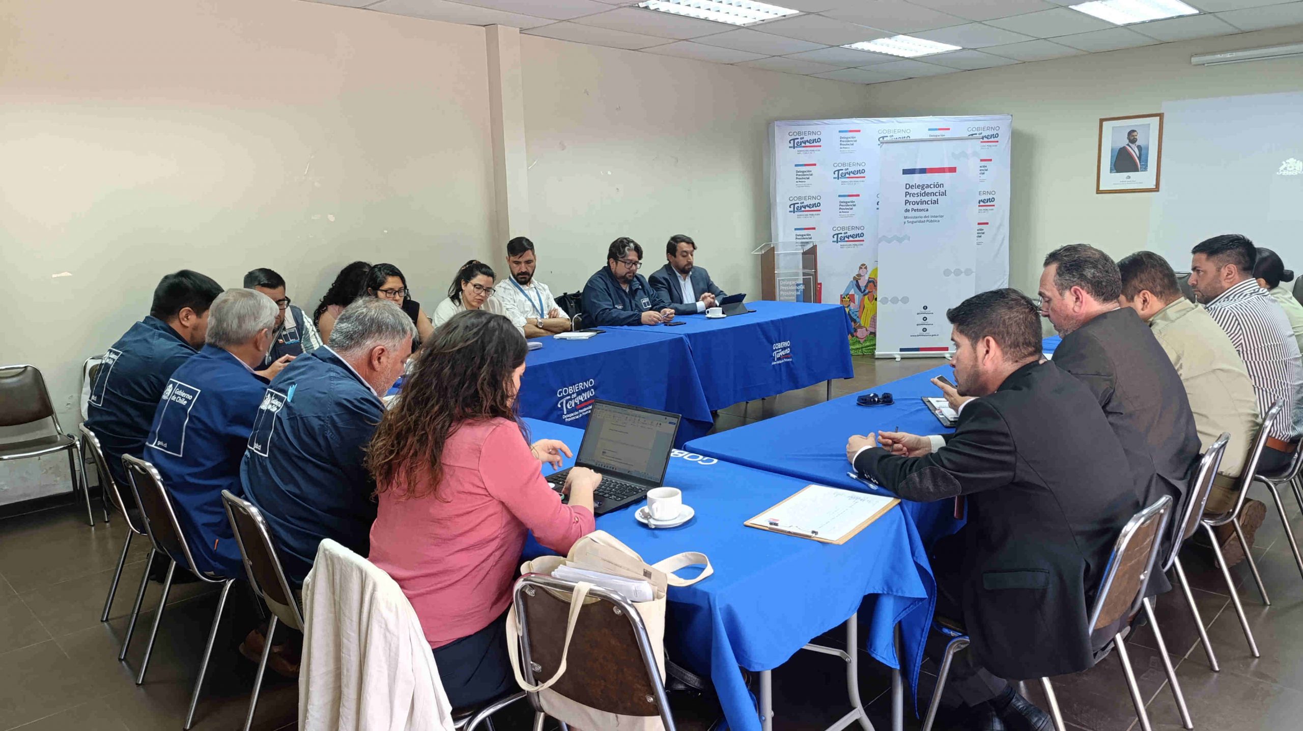 Coordinan trabajo para enfrentar el narcotráfico en las provincias de Petorca y San Felipe