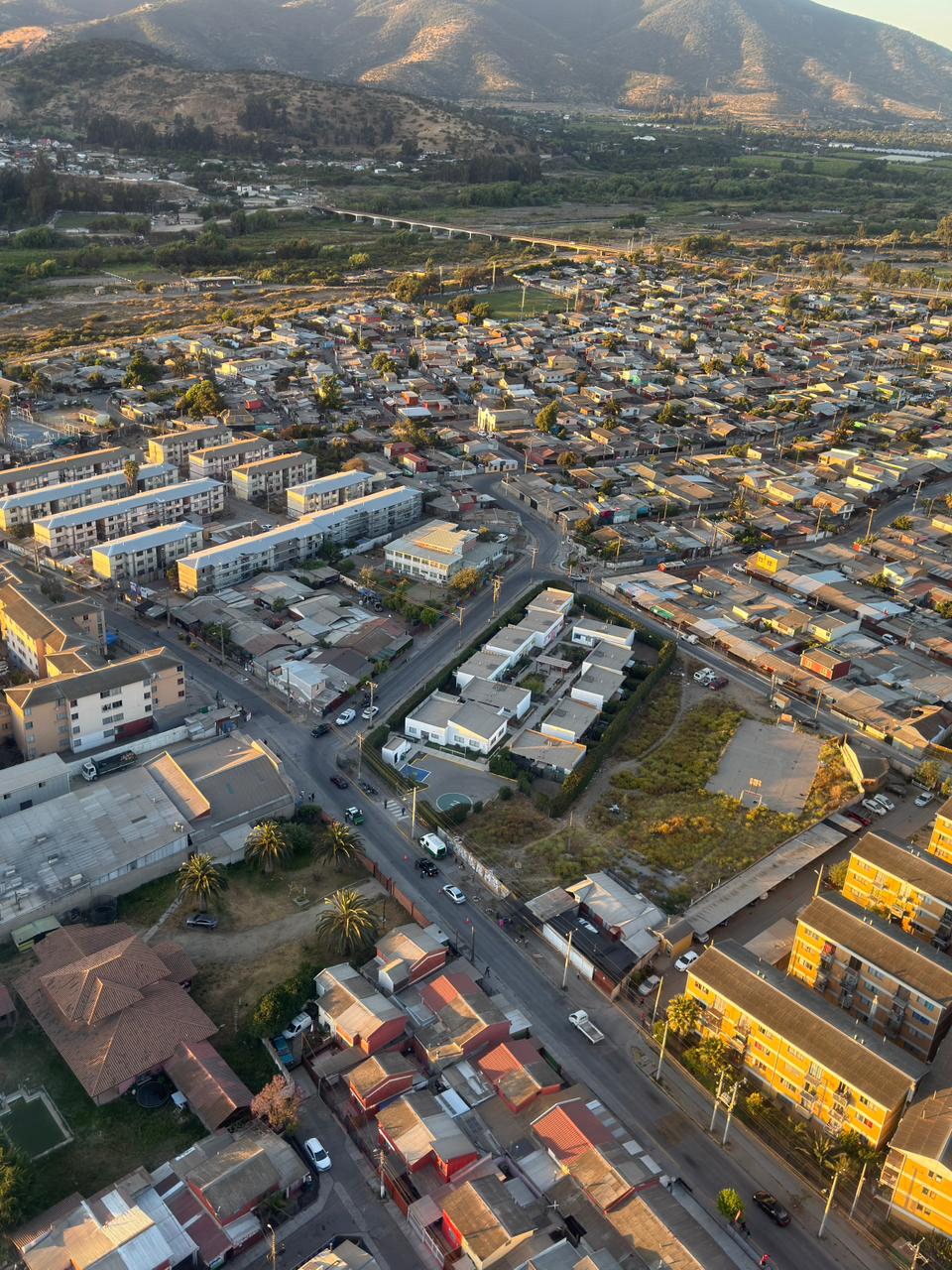 Helicóptero de Carabineros sobrevuela Quillota