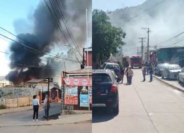 Incendio en Hijuelas 22 de noviembre de 2025