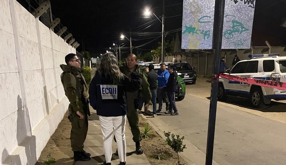Investigan homicidio en el límite entre Quillota y La Cruz