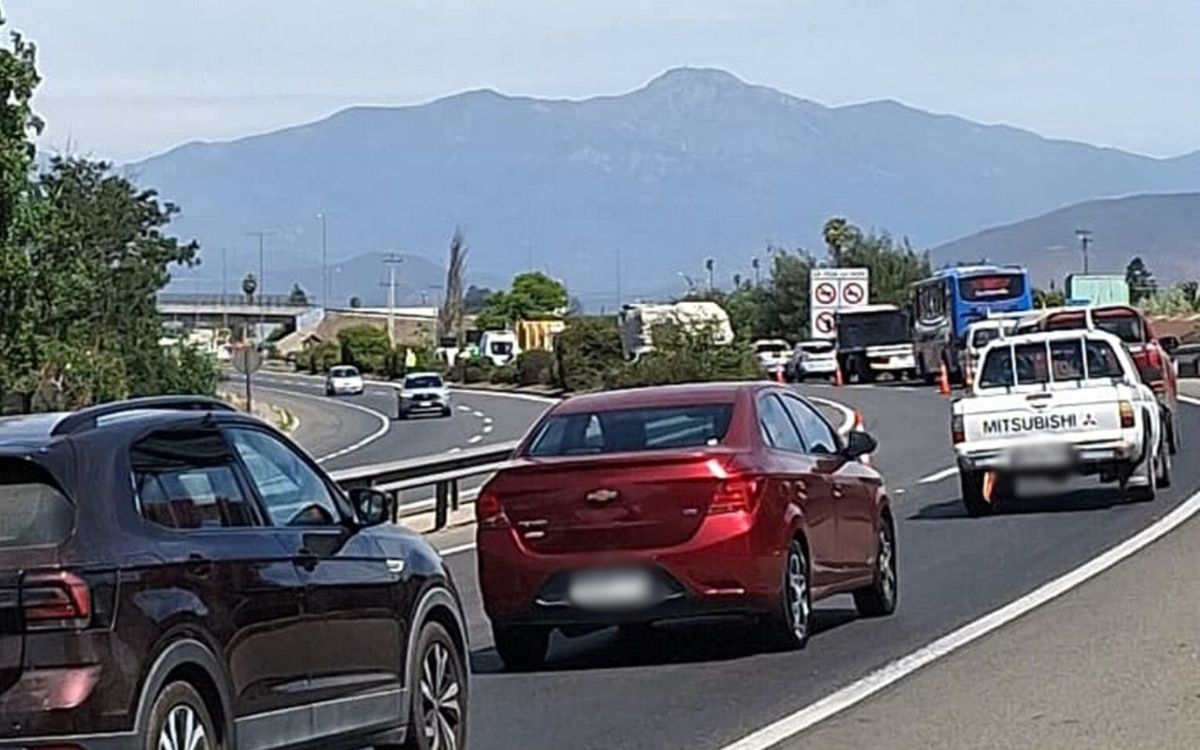 La Calera: Ciclista murió atropellado en la ruta 5 Norte