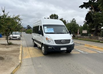 Parte nuevo servicio de transporte rural subsidiado en Zapallar