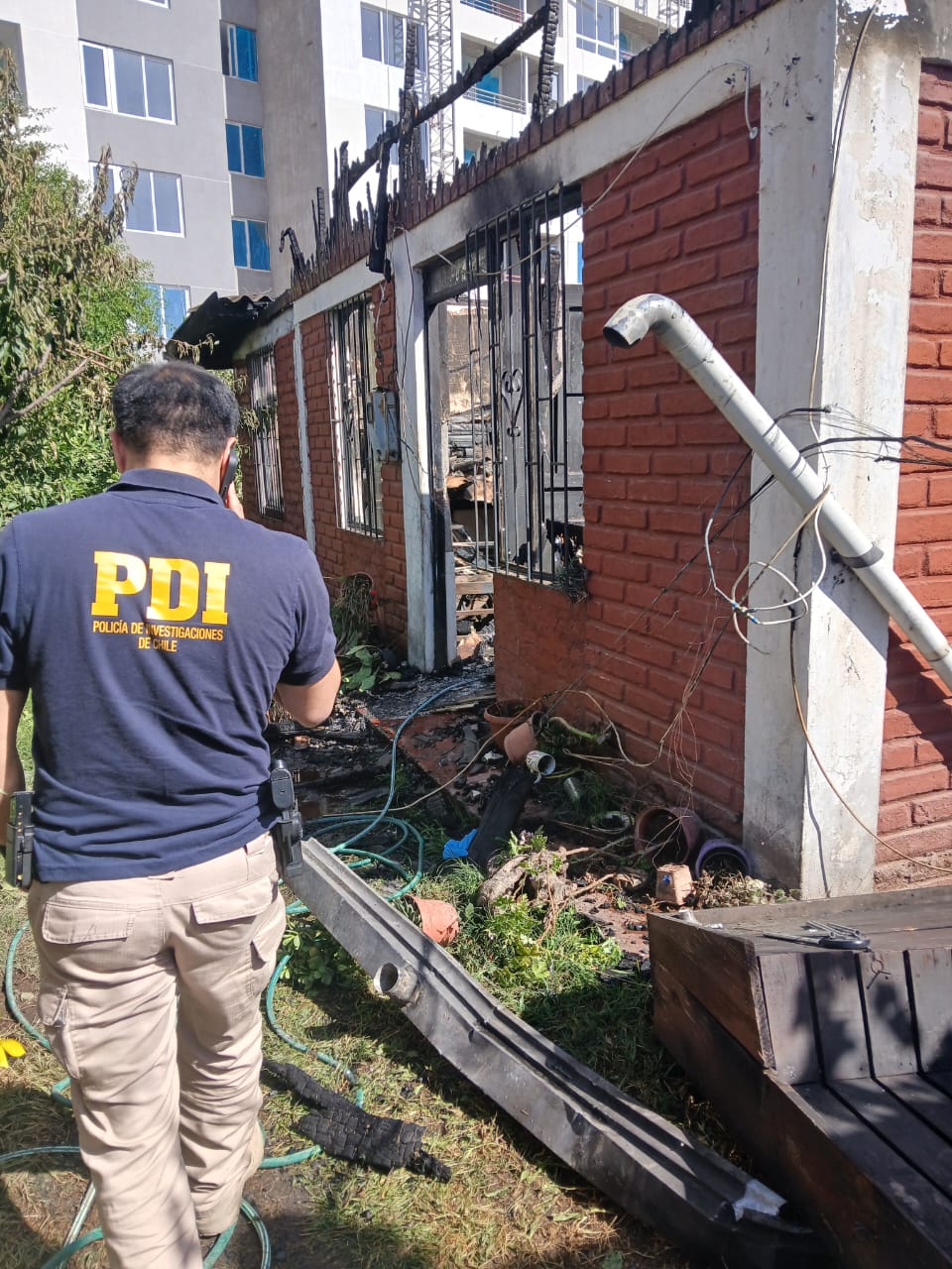 Profesor de 48 años falleció en incendio en Quillota