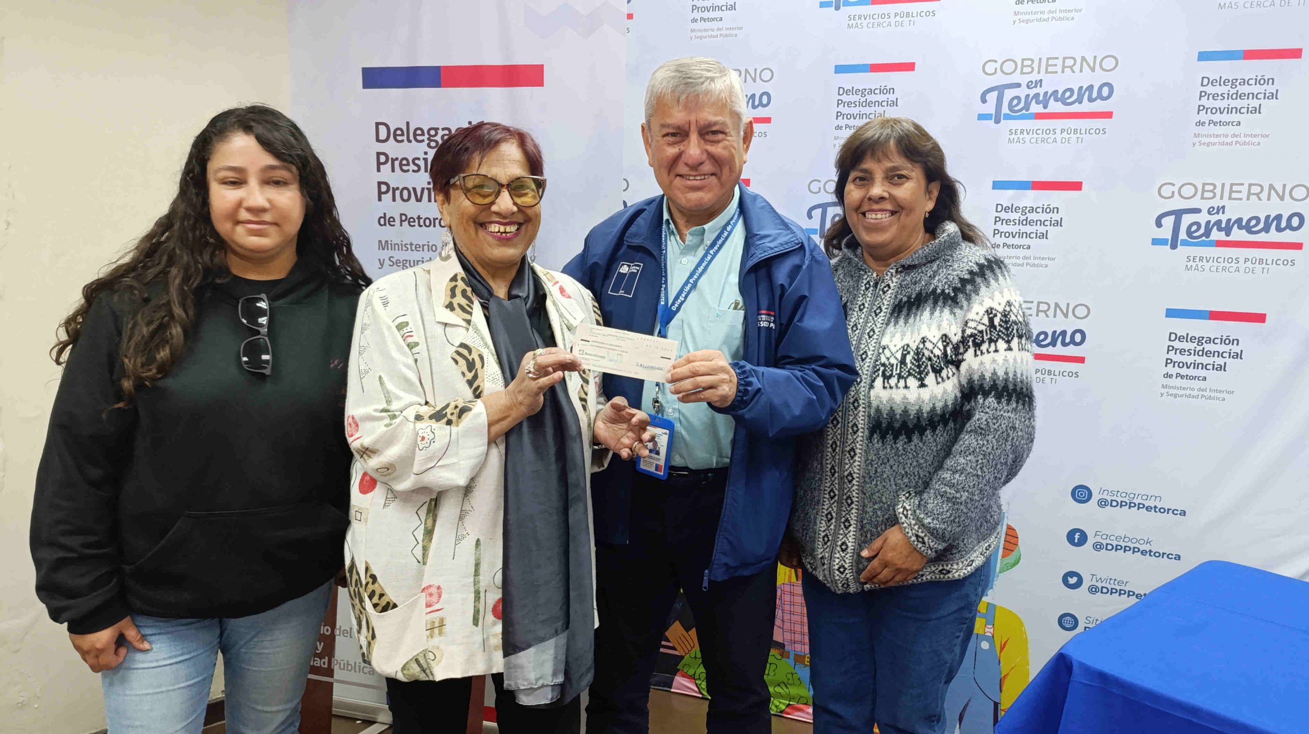 Provincia de Petorca 18 organizaciones reciben el Fondo Social Presidente de la República