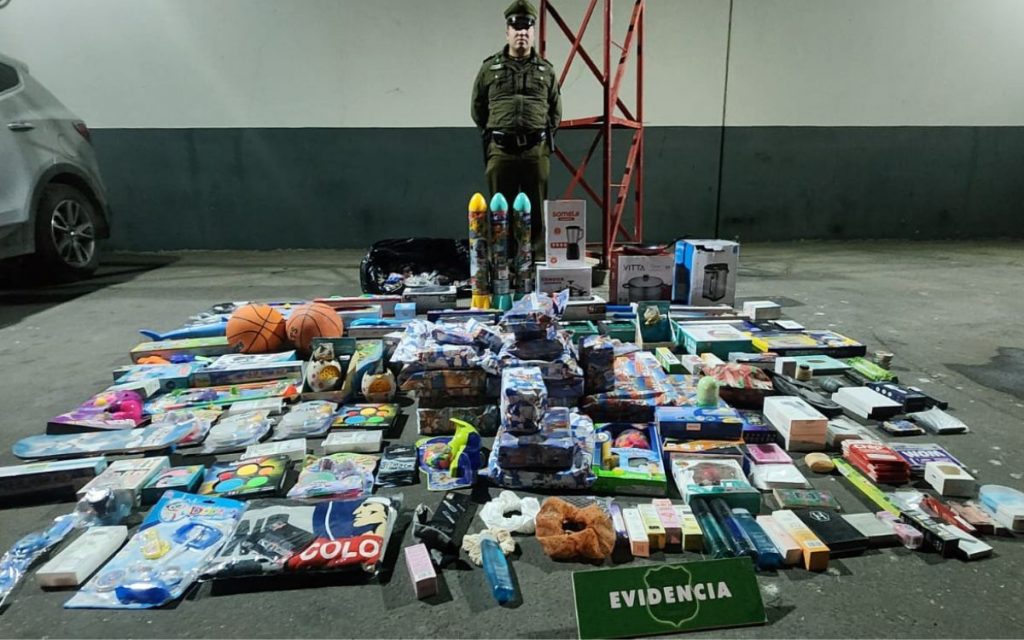 Recuperan juguetes, dulces y dinero robado en Valle Hermoso