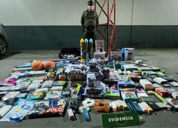 Recuperan juguetes, dulces y dinero robado en Valle Hermoso