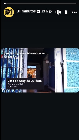 Casa de Acogida de Quillota cantó Calurosa Navidad y 31 minutos lo compartió
