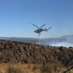 Decretan Alerta Roja en Limache por incendio forestal