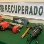 En La Ligua recuperan herramientas robadas a constructora