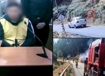 En prisión preventiva queda bombero que habría provocado incendio forestal en La Cruz