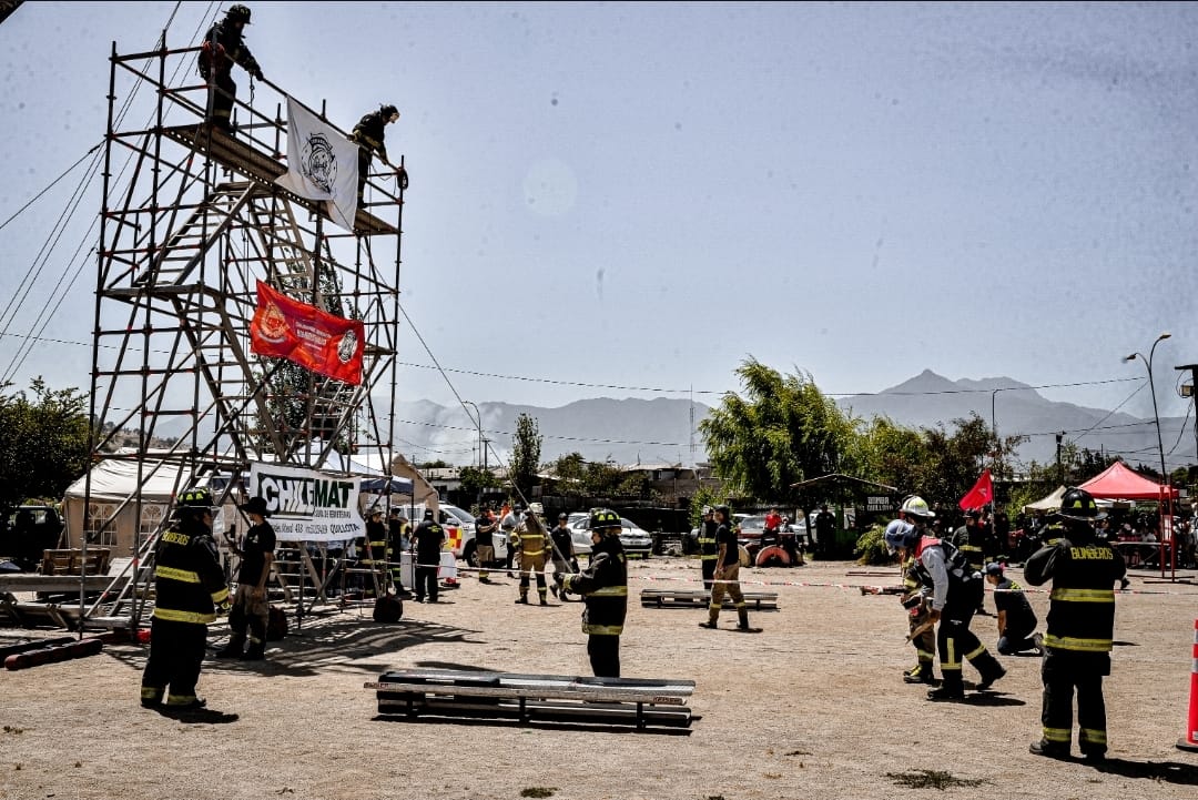 Este fin de semana es el evento Desafío Bomberos Quillota