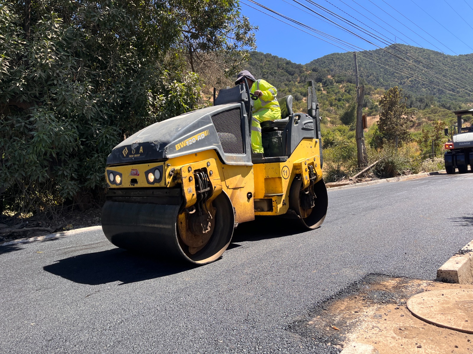 Hijuelas Pavimentación de la calle Cuatro Esquinas lleva un 50 por ciento de avance