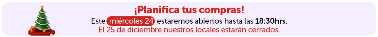 Horarios de cierre de los supermercados este 24 de diciembre de 2025