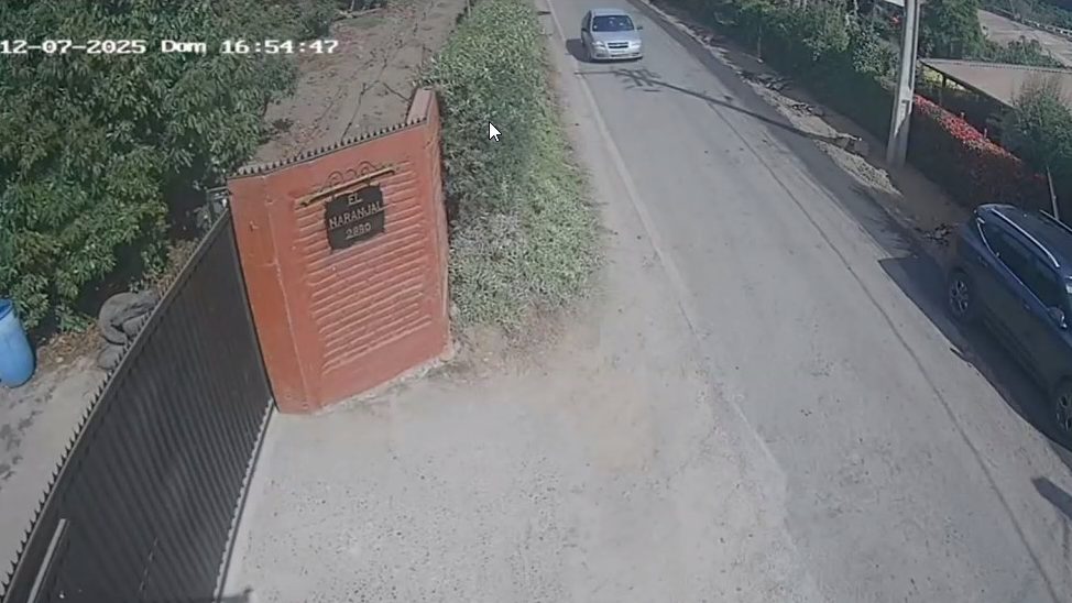 Incendio forestal en La Cruz