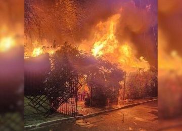 Incendios dañaron dos casas y 3 mil m² de vegetación en Hijuelas