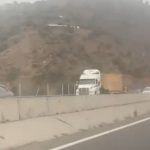 La Calera: Ocurrió colisión por alcance entre camión y automóvil