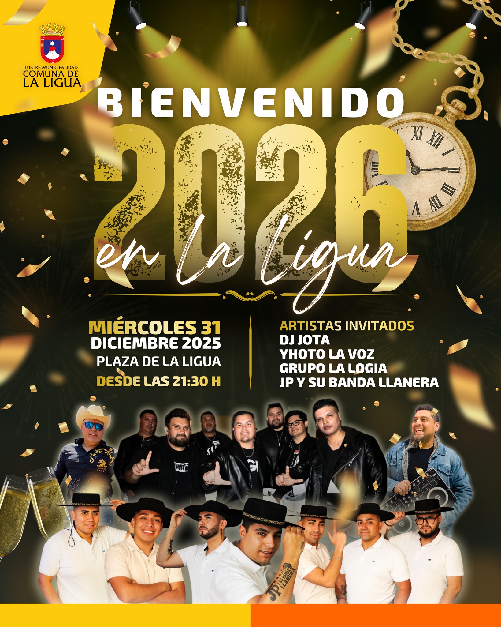 Las celebraciones por el Año Nuevo 2026 en la Región de Valparaíso