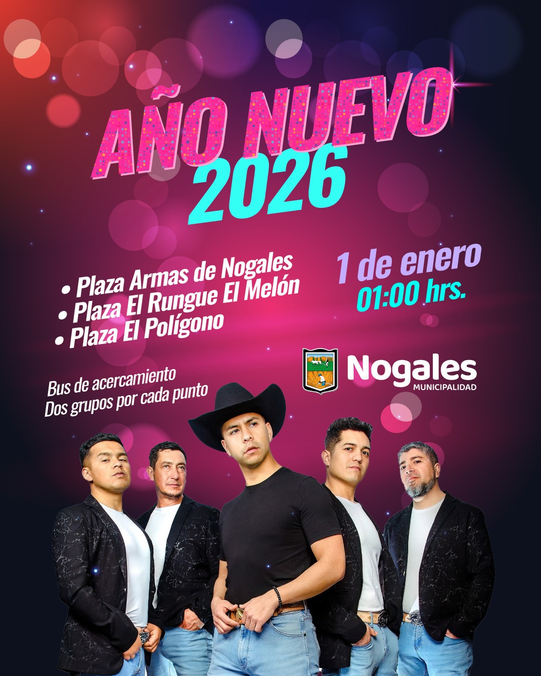 Las celebraciones por el Año Nuevo 2026 en la Región de Valparaíso