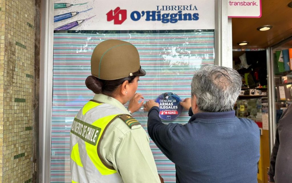 Quillota: Campaña invita a denunciar la tenencia ilegal de armas
