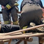 Quillota: Rescataron a adolescente que tenía atrapado su pie dentro de juego