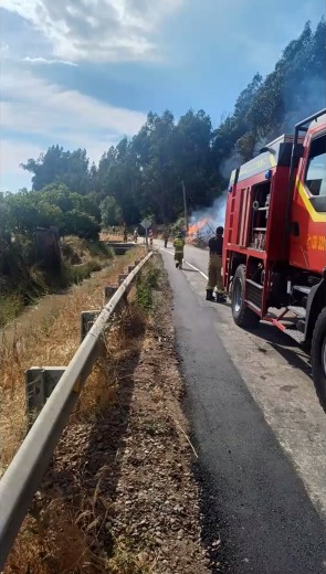 [VIDEO] Imputado de causar incendio forestal cuando era bombero queda en prisión preventiva