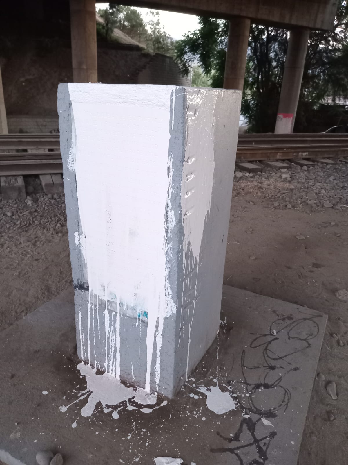 Vandalizan sitio de memoria donde fueron asesinados nueve quillotanos