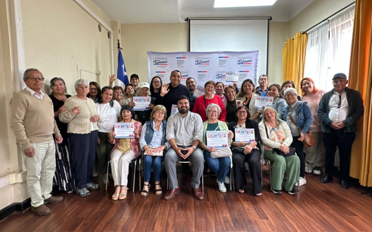 12 organizaciones sociales de la provincia de Quillota reciben el Fondo Presidente de la República