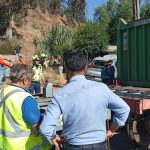 Automóvil y tren de carga colisionaron en La Cruz