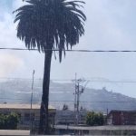 Combaten incendio forestal en el Cerro Mayaca de Quillota