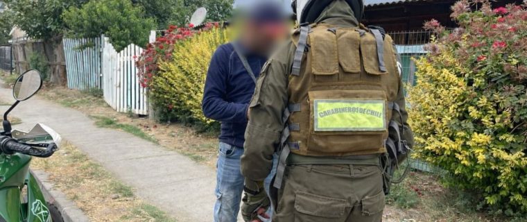 Quillota: Capturan a hombre que tenía 5 órdenes de detención pendientes