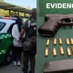 Quillota: Detienen a mujer que hacía disparos en la vía pública