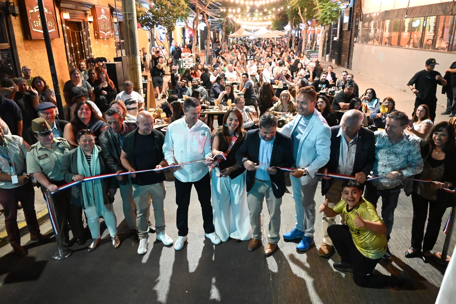 Quillota Más de mil personas disfrutaron de la inauguración del Boulevard Entre Luces