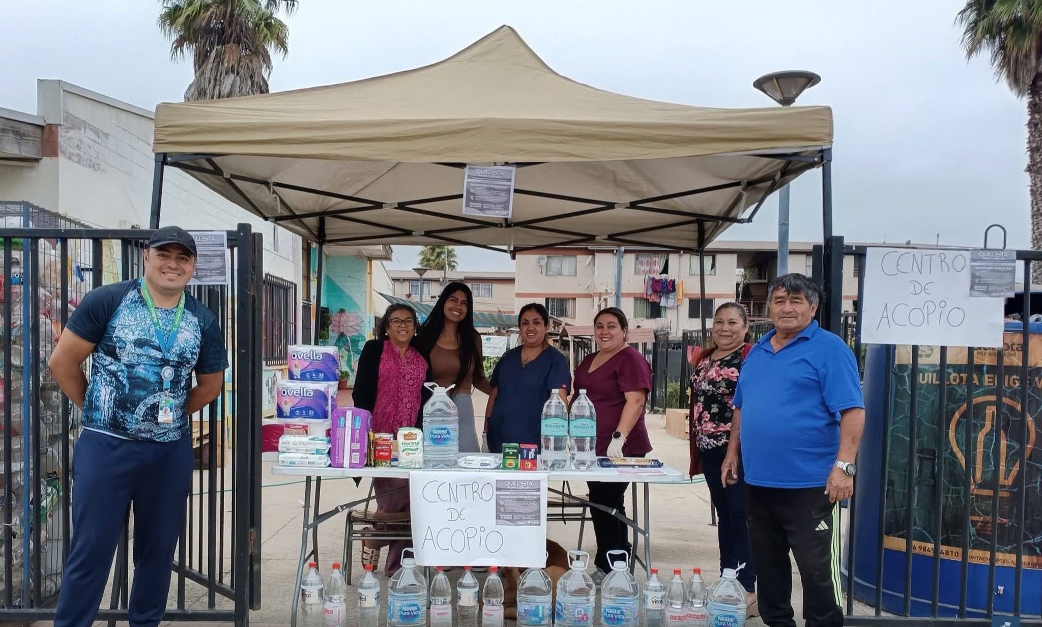 Quillota solidariza con Quillón y habilita centros de acopio