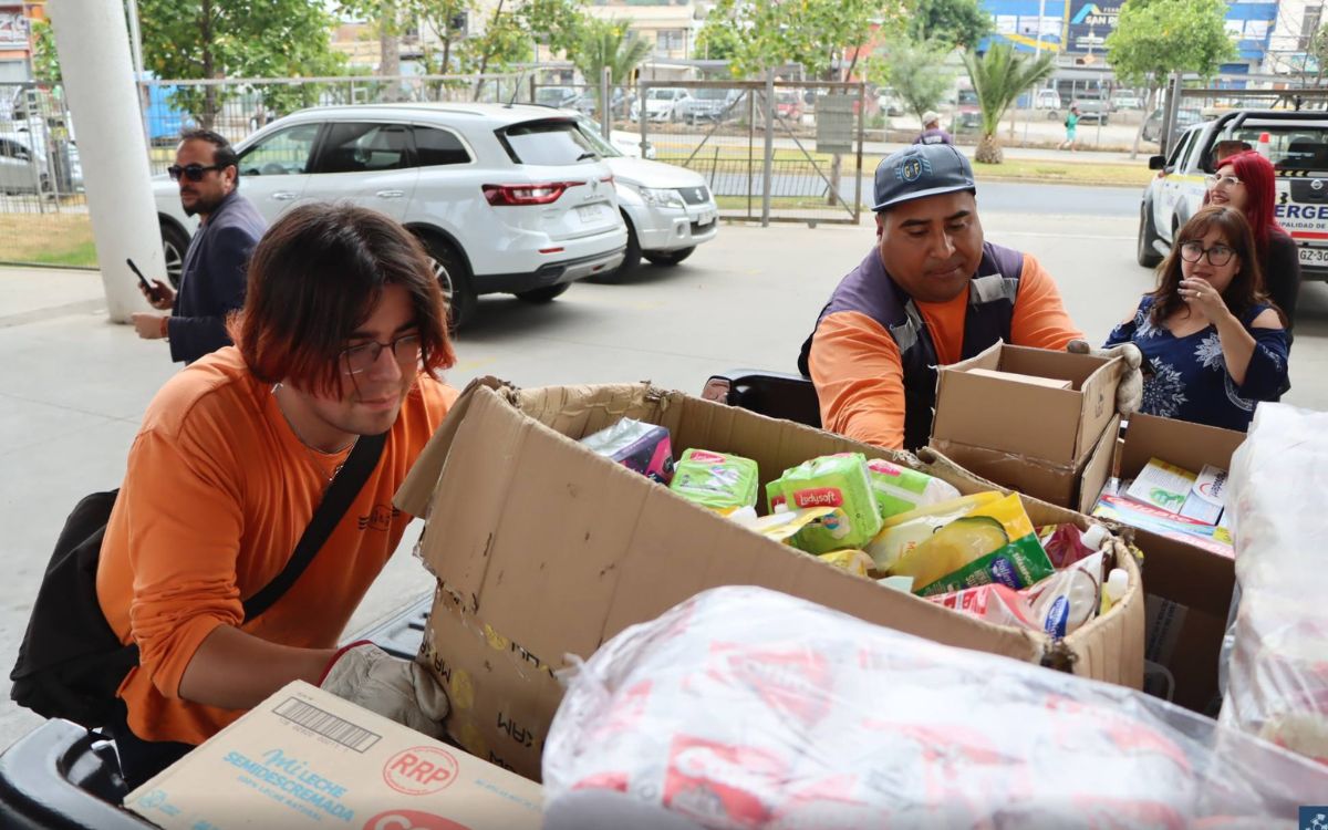 Quillota solidariza con Quillón y habilita centros de acopio