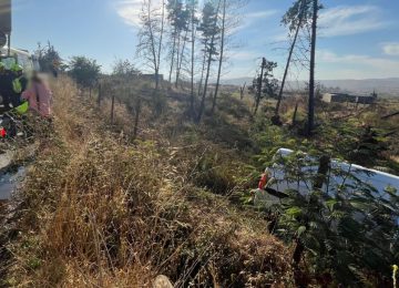 Vehículo menor desbarrancó en Colmo, en Quillota