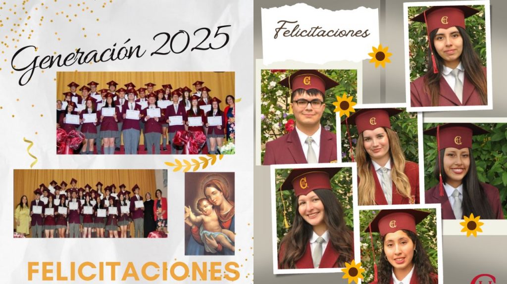 Colegio Nuestra Señora del Huerto de Quillota felicita a su Generación 2025