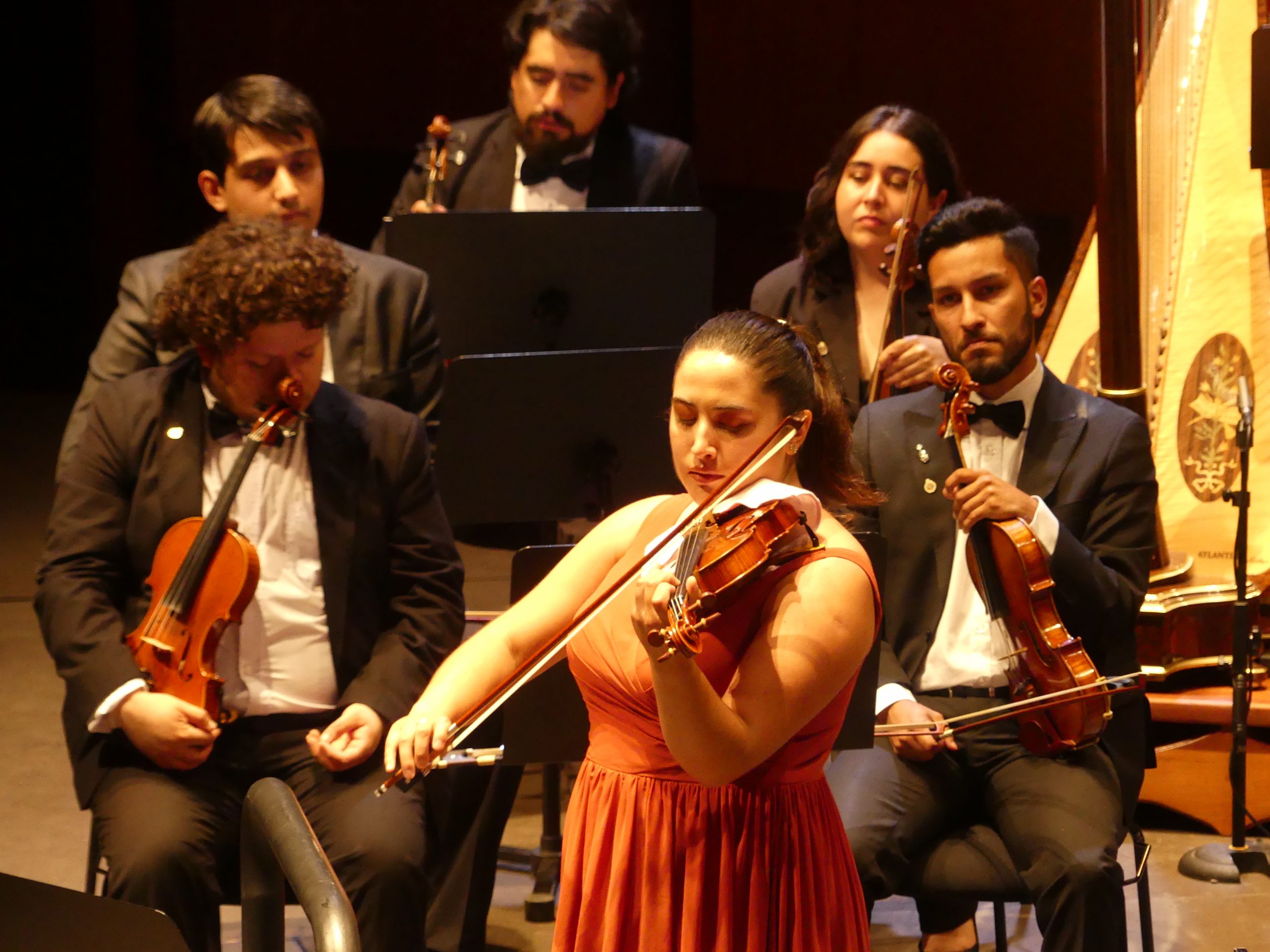 violinista orquesta pucv