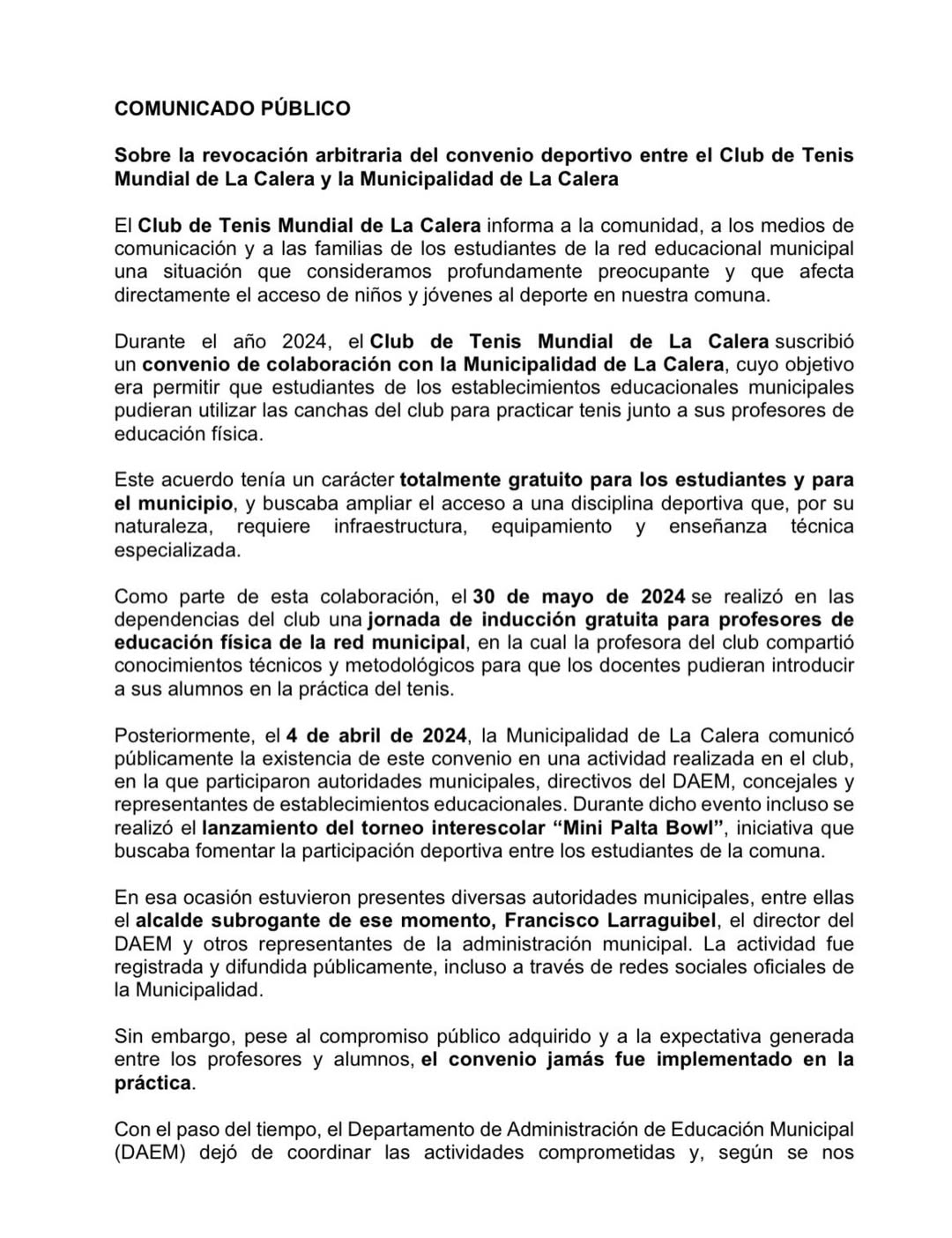 Club de Tenis Mundial de La Calera