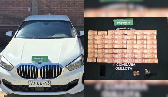 Atropello múltiple en Quillota: auto era robado y llevaba 1 millón en dinero falsificado