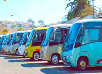 Comenzó paro indefinido de buses que recorren la provincia de Petorca y Puchuncaví