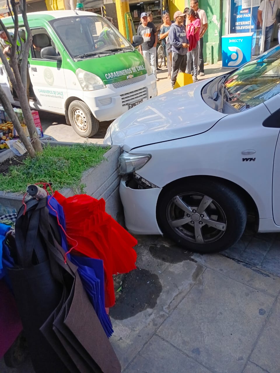 Conductor evadió fiscalización y atropelló a al menos cuatro personas