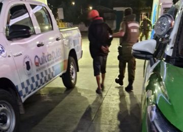 Detienen a hombre tras hurto en servicentro de Quillota