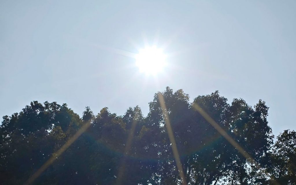 Dorsal en altura generará altas temperaturas en la Región de Valparaíso