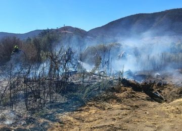 Falla en bomba de riego habría causado gran incendio forestal en La Calera y Nogales