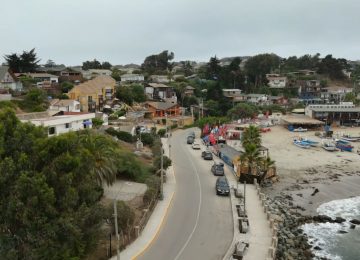 Inauguran primera etapa de paseo costero de Los Molles