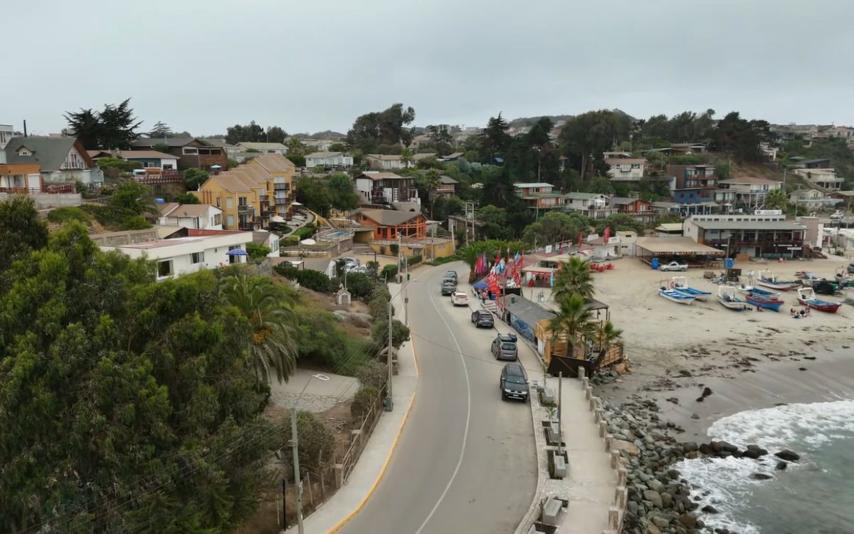 Inauguran primera etapa de paseo costero de Los Molles