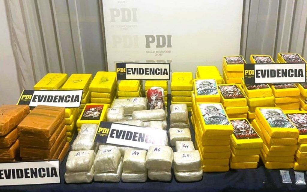 Incautan 171 kilos de cocaína en Quilpué: hay un detenido