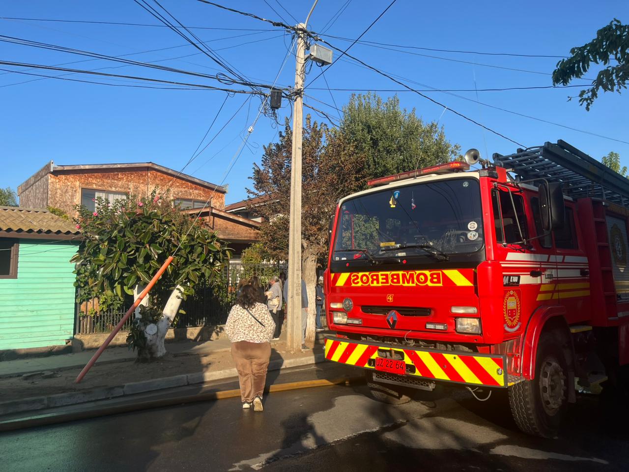 Incendio afectó a dos bodegas en San Pedro, Quillota