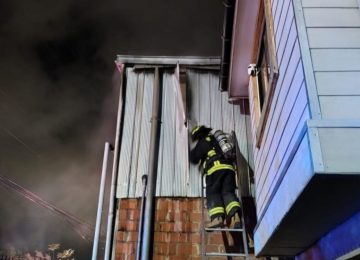 Incendio en Artificio movilizó a todos los equipos de emergencias